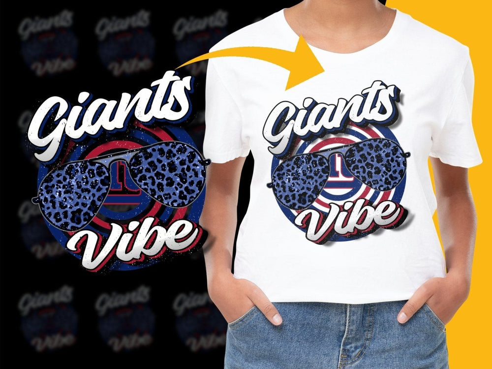 Giants Vibe NFL Football Sport Team PNG File - Teepew