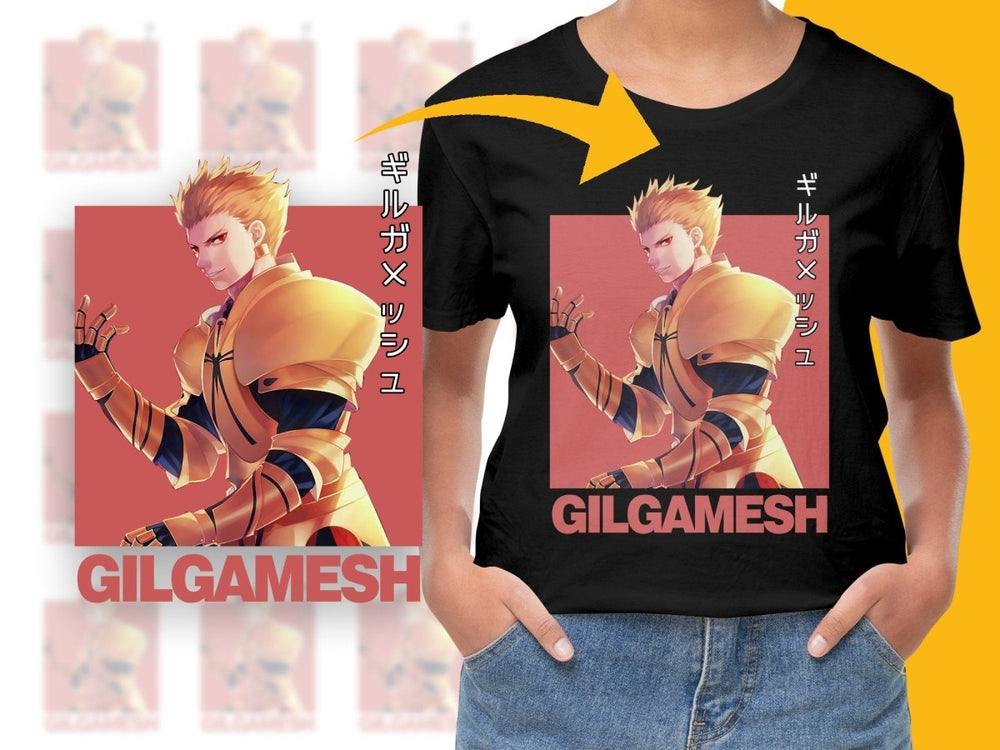 Gilgamesh Anime Character PNG File - Teepew