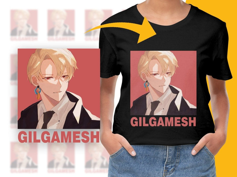 Gilgamesh Anime Character PNG File - Teepew