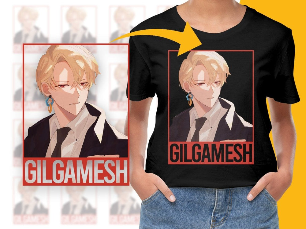 Gilgamesh Anime Character PNG File - Teepew
