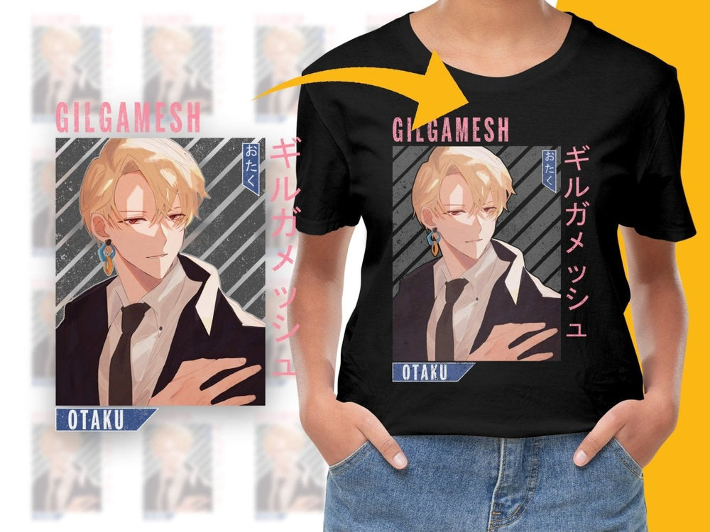 Gilgamesh Anime Character PNG File Digital - Teepew