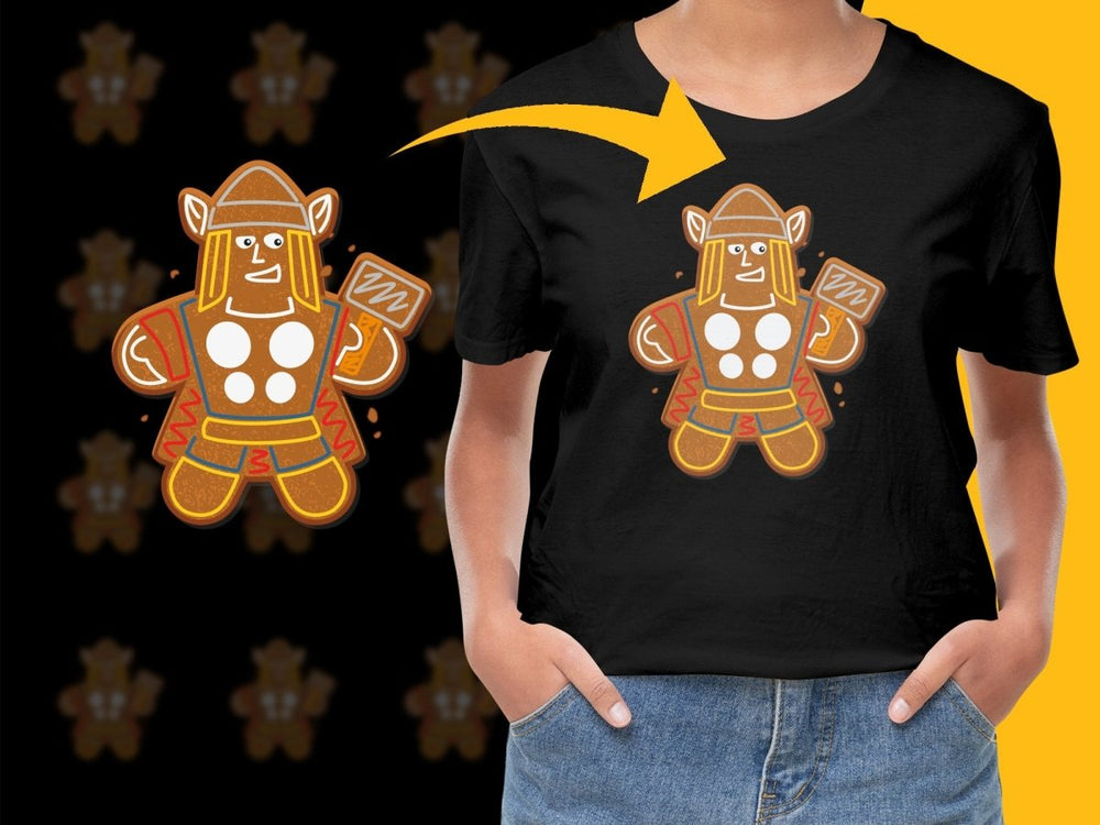 Gingerbread Warrior Christmas PNG File - Teepew
