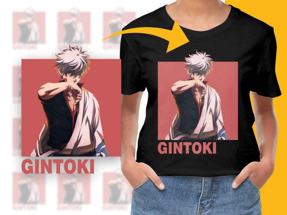 Gintama Gintoki Sakata PNG File Digital - Teepew