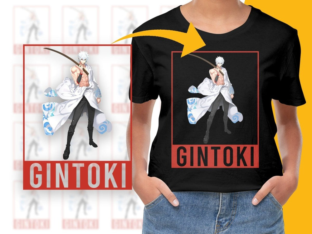 Gintoki Anime Character PNG File Digital - Teepew