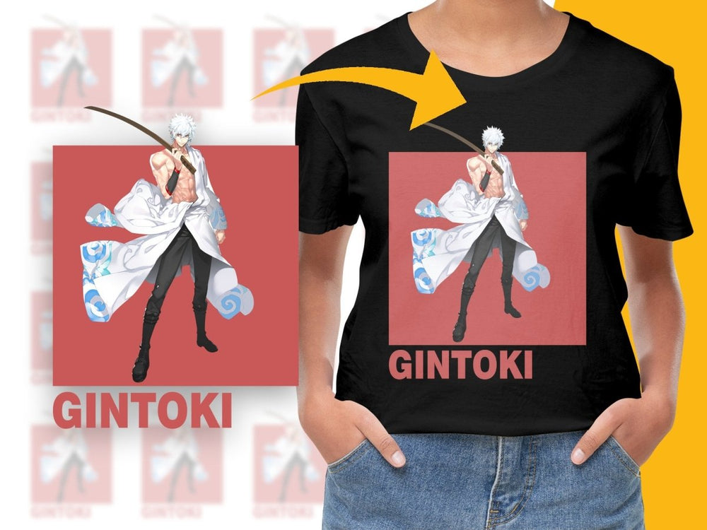 Gintoki Anime Character PNG File Digital - Teepew