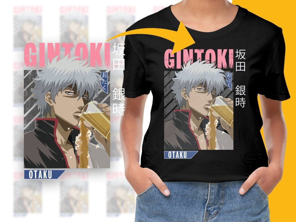 Gintoki PNG File OTaku Anime Character - Teepew