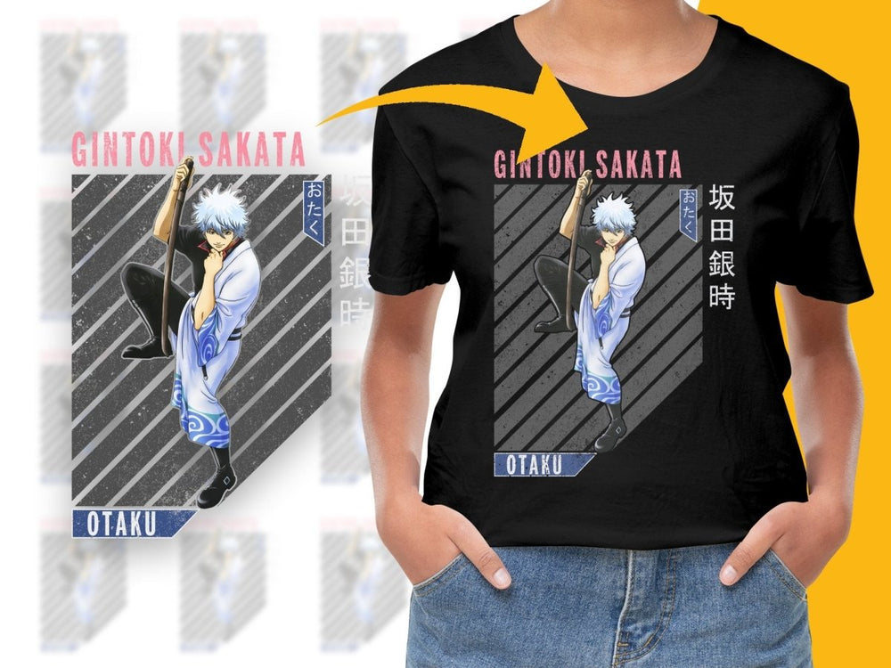 Gintoki Sakata Anime Character PNG Digital Download - Teepew