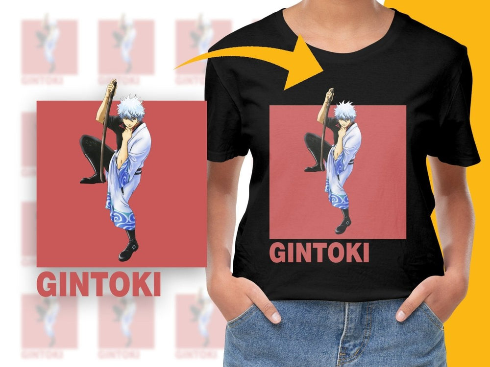 Gintoki Sakata Anime PNG File Digital - Teepew