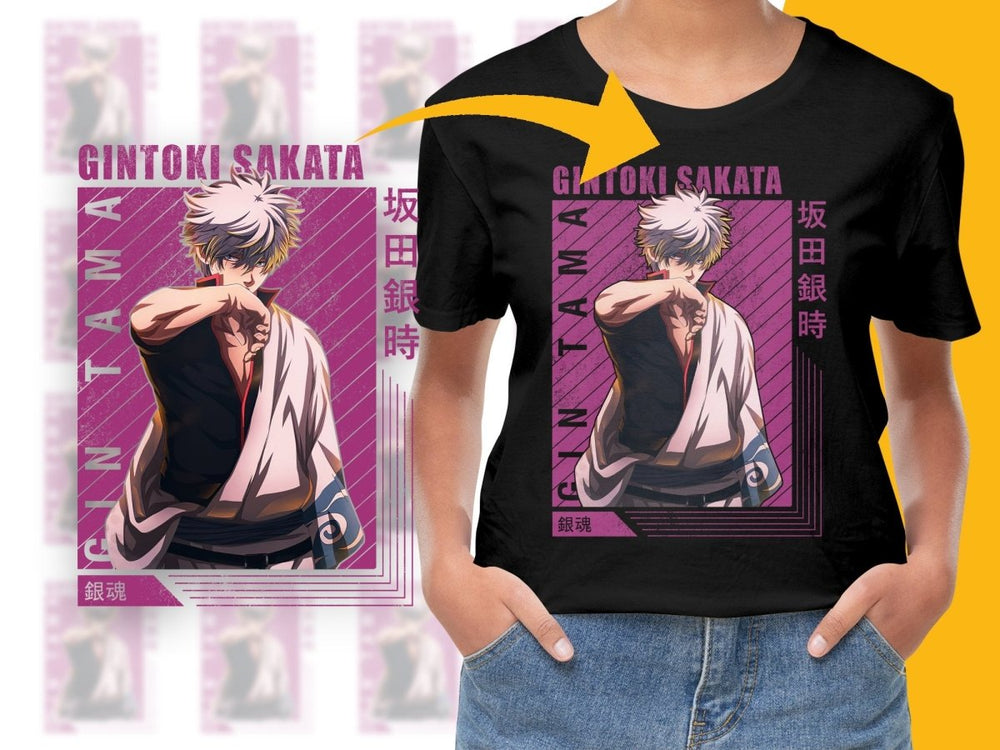 Gintoki Sakata Gintama Character PNG Digital - Teepew