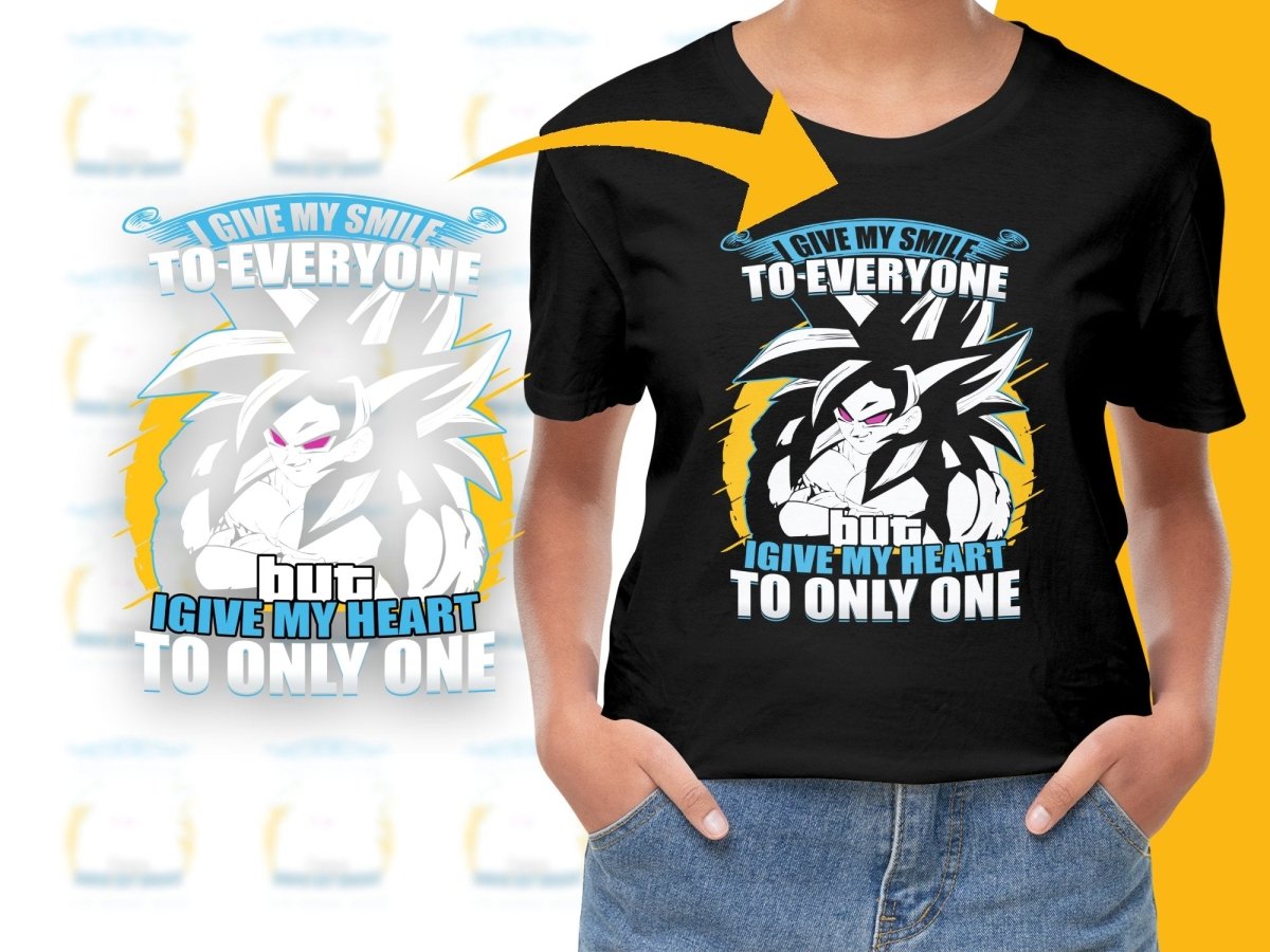 Give My Smile To Everyone Anime Character PNG File - Teepew
