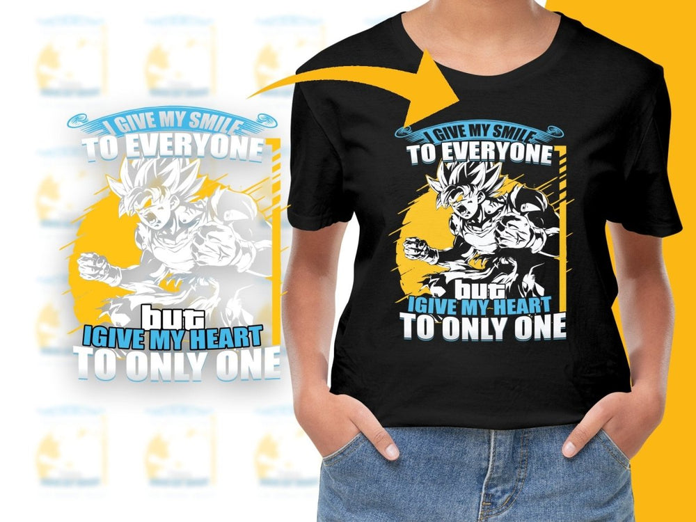 Give My Smile to Everyone But Give My Heart PNG File - Teepew