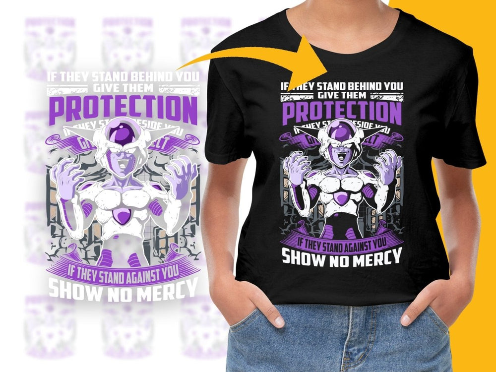 Give Them Protection Show No Mercy PNG File - Teepew