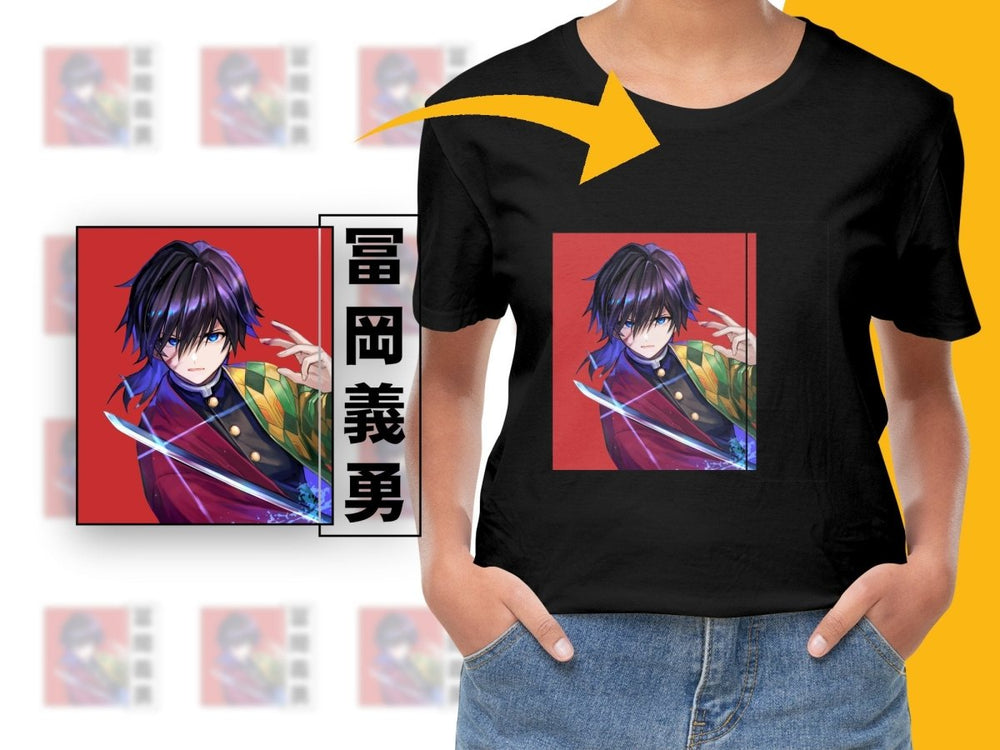 Giyu Tomioka PNG File Anime Art Digital - Teepew