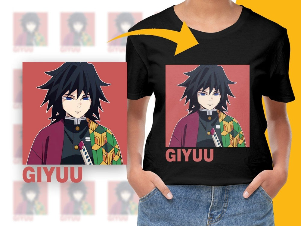 Giyuu Anime Character PNG File Digital - Teepew