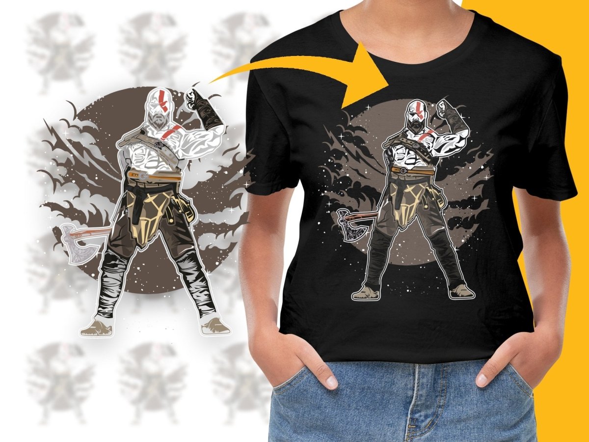 GOD OF WAR Popculture PNG File - Teepew