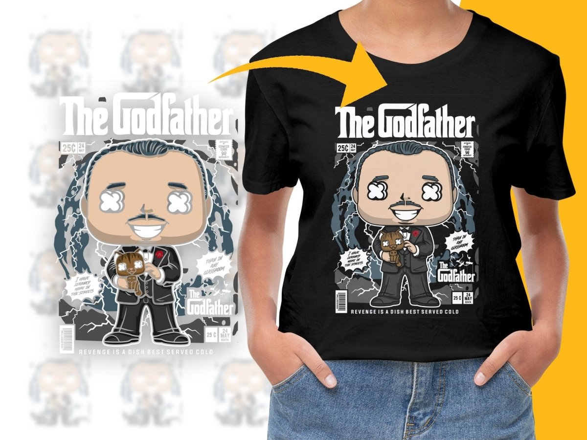 Godfather Vito Corleone Popculture PNG File - Teepew