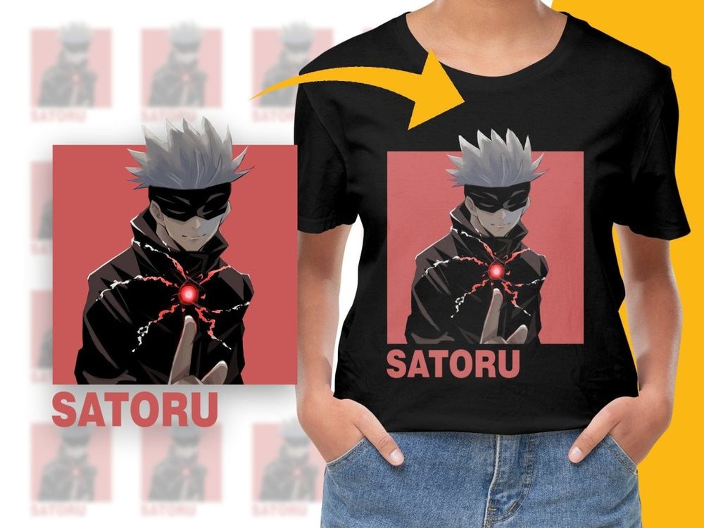 Gojo Satoru Anime Character PNG Digital Download - Teepew