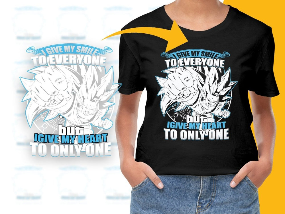 Goku Anime Character Design Graphic PNG File - Teepew