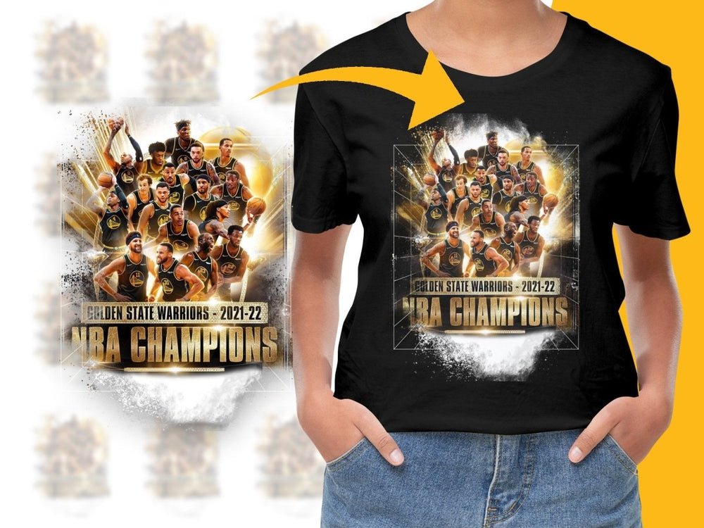 Golden State Warriors 2021 - 22 NBA Champions Bootleg PNG File - Teepew