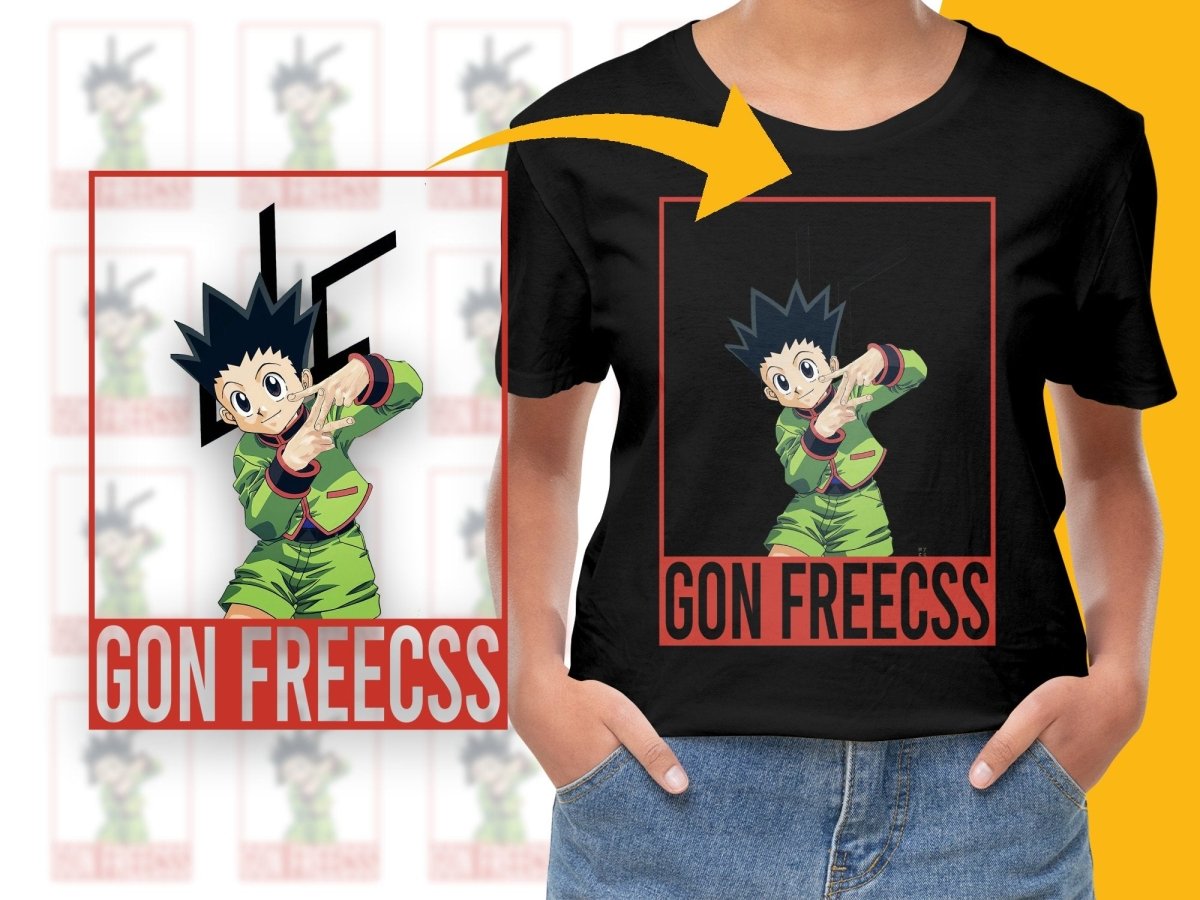 Gon Freecss Anime Character PNG Digital - Teepew
