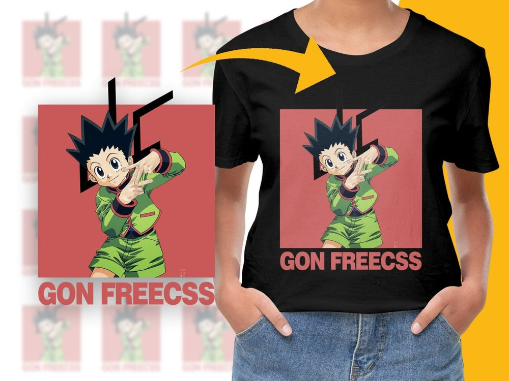 Gon Freecss Anime Character PNG Digital - Teepew