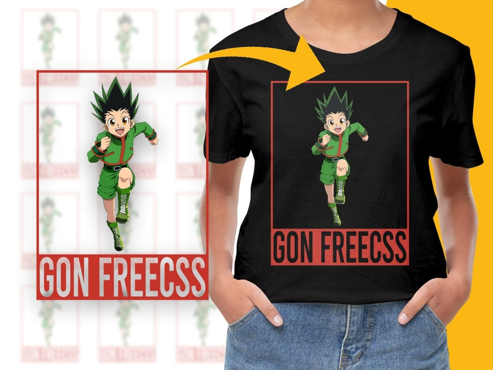 Gon Freecss Anime Character PNG Digital - Teepew
