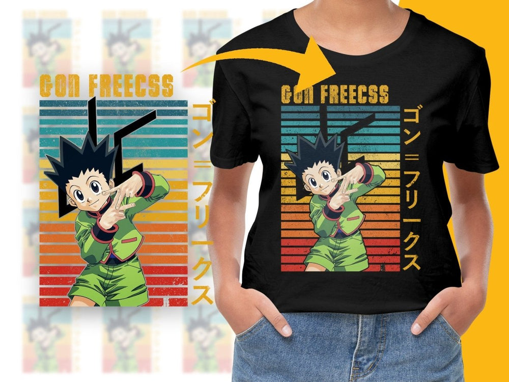 Gon Freecss Anime Character PNG Digital Download - Teepew