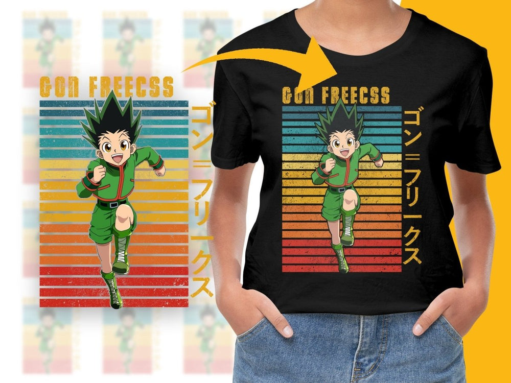 Gon Freecss PNG File Anime Character - Teepew