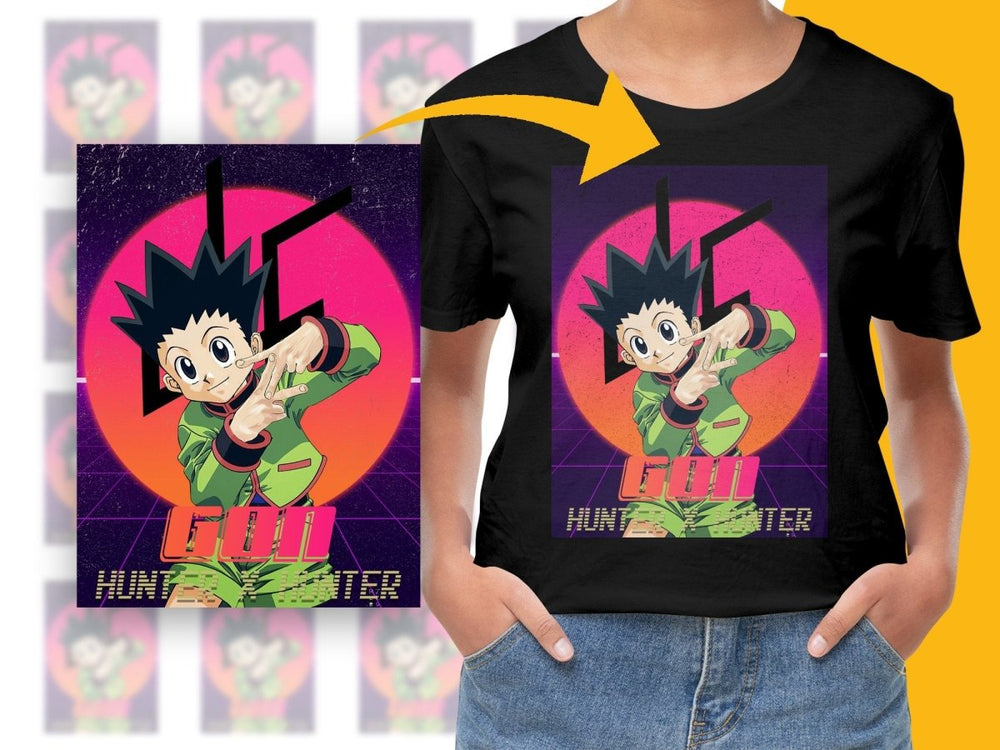 Gon Hunter x Hunter Anime Character Digital - Teepew