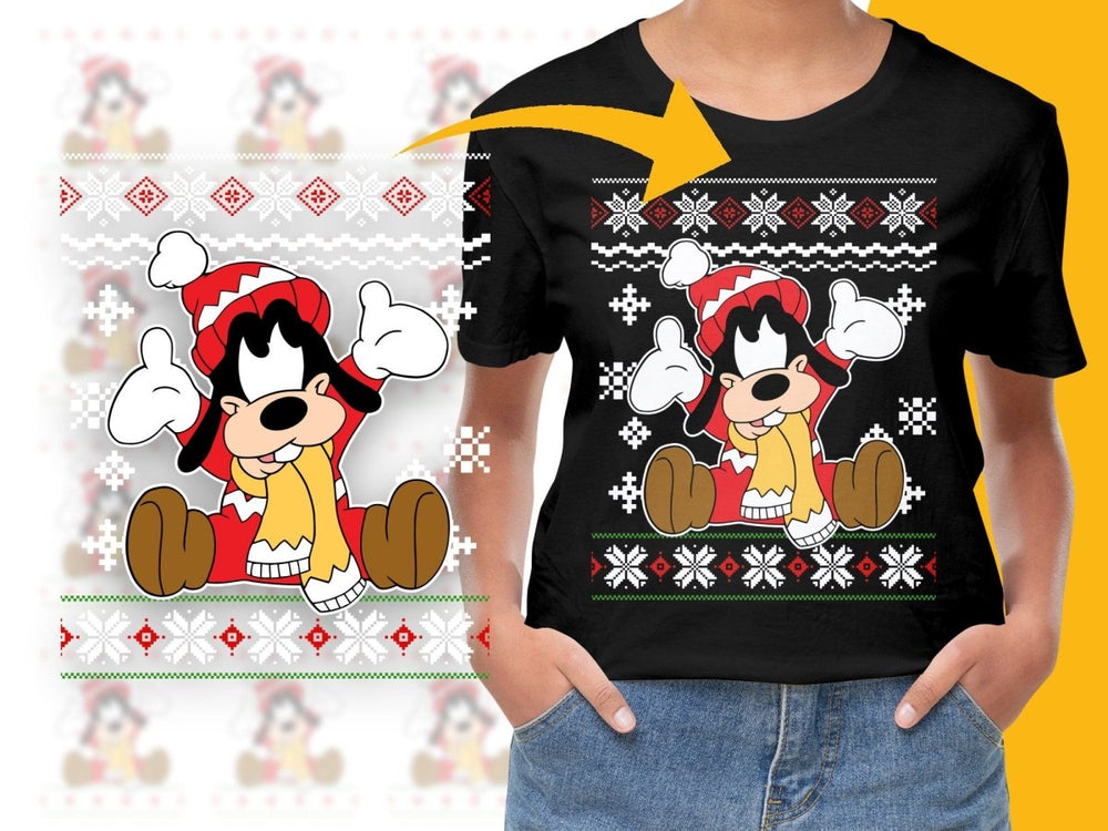 Goofy Christmas Design Ugly Christmas Holiday PNG File - Teepew