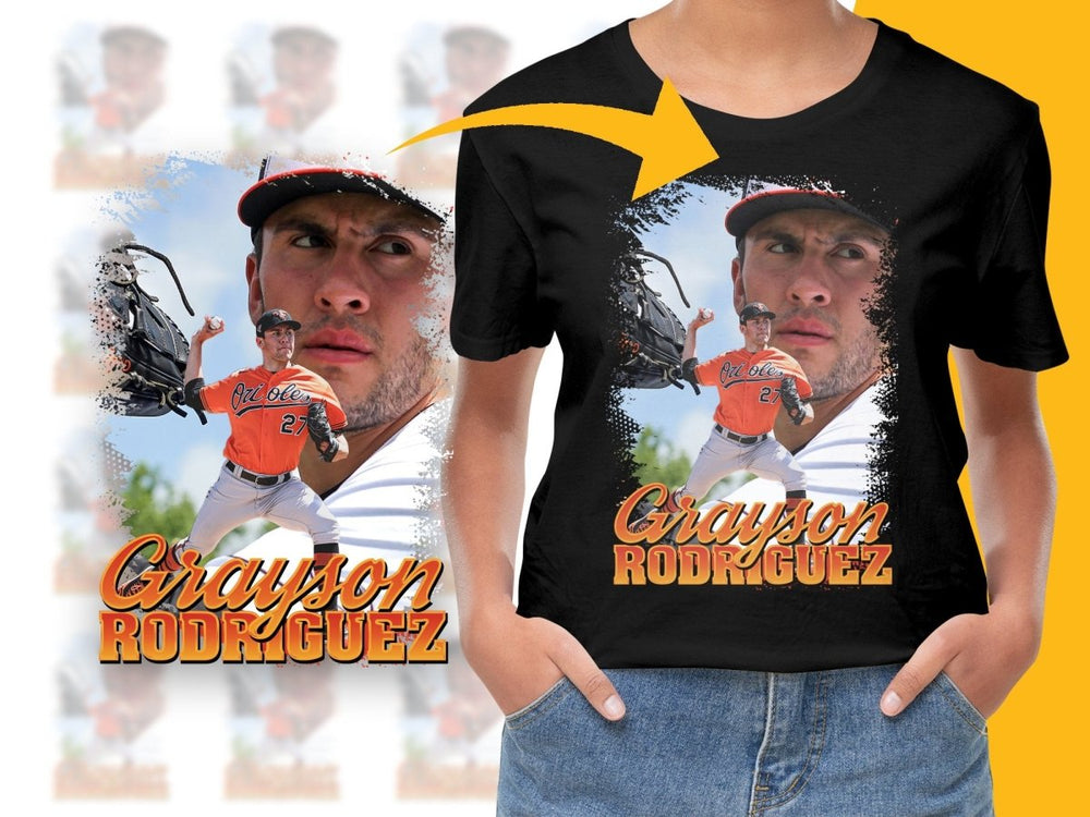 Grayson Rodriguez MLB Baseball Bootleg PNG File - Teepew