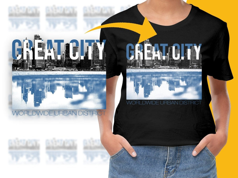 Great City Worldwide Urban District PNG File - Teepew