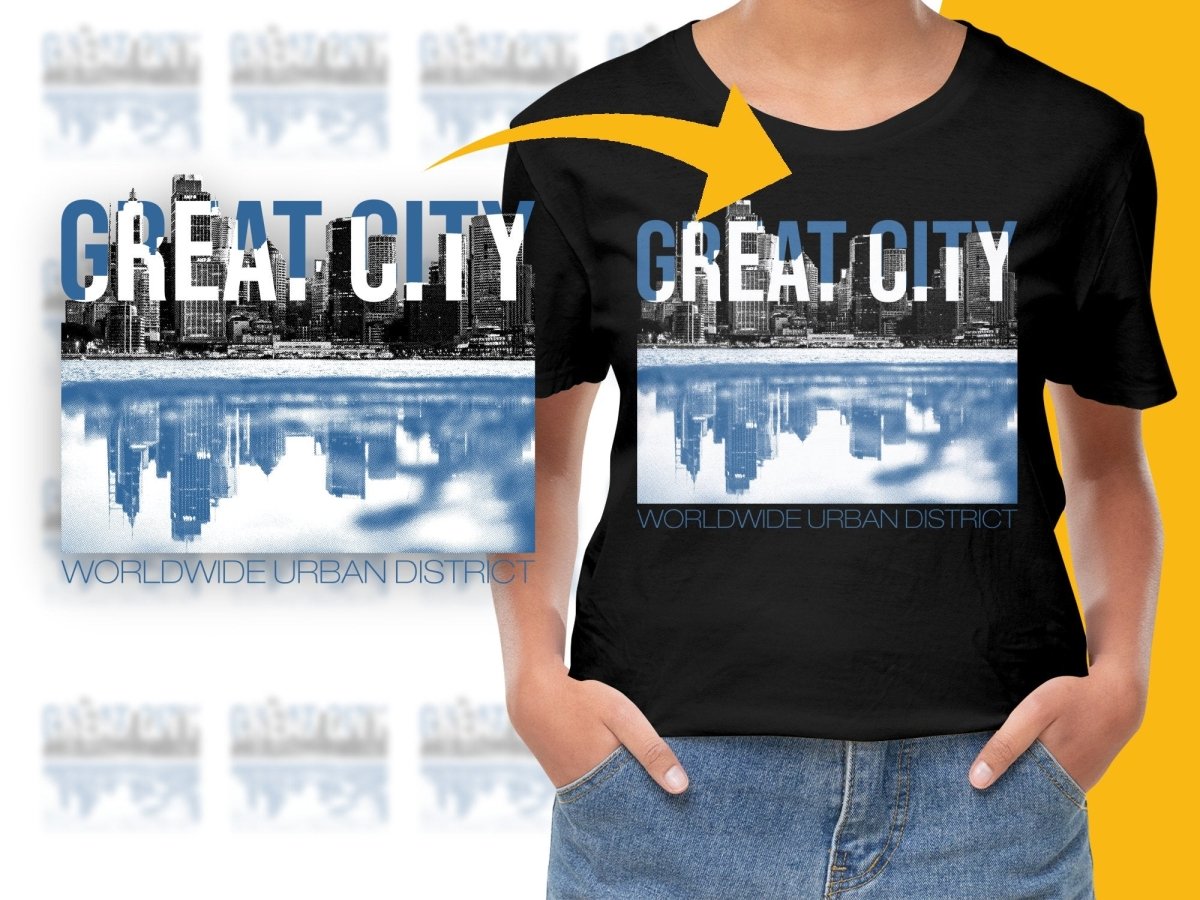 Great City Worldwide Urban District PNG File - Teepew