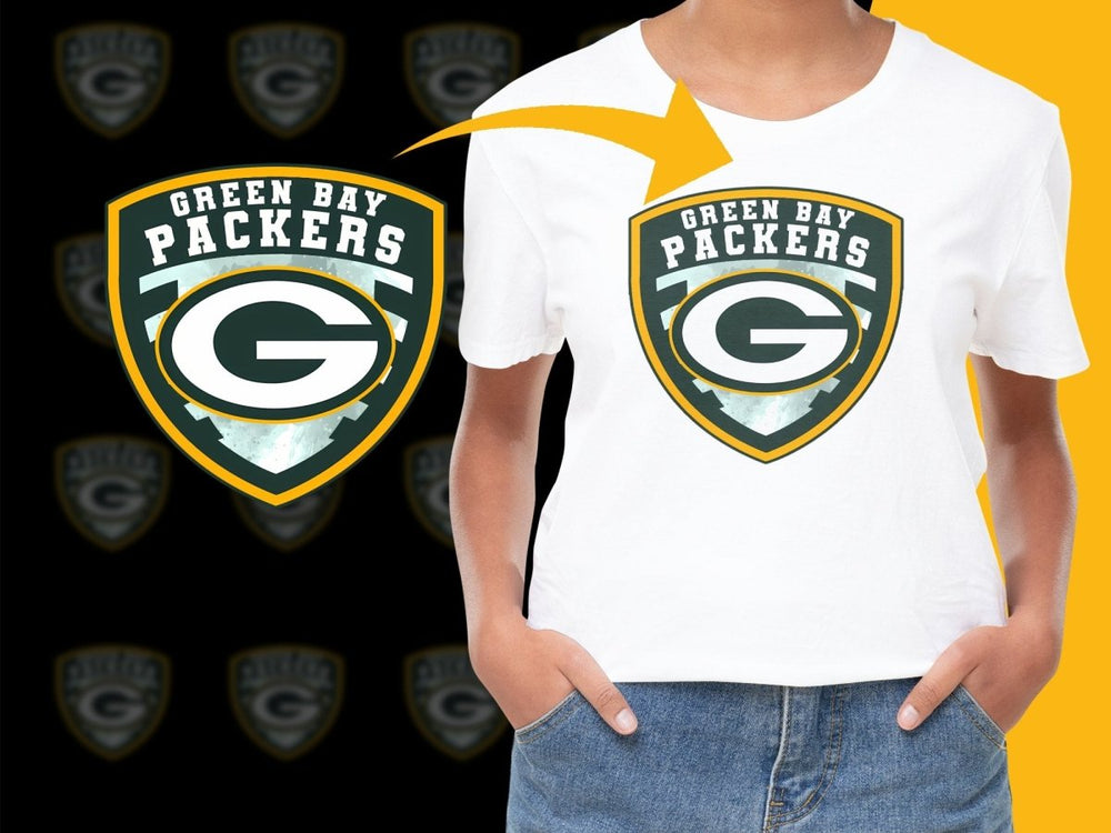 Green Bay Packers Emblem Classic Fan Tees PNG File - Teepew