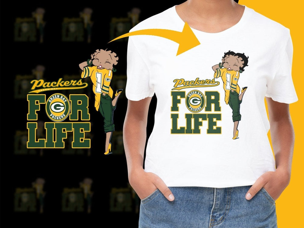 Green Bay Packers For Life Graphic PNG File - Teepew