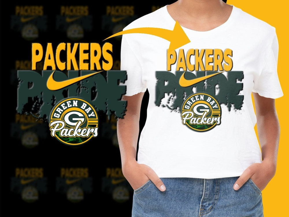 Green Bay Packers Pride Nike Logo Graphic PNG File - Teepew