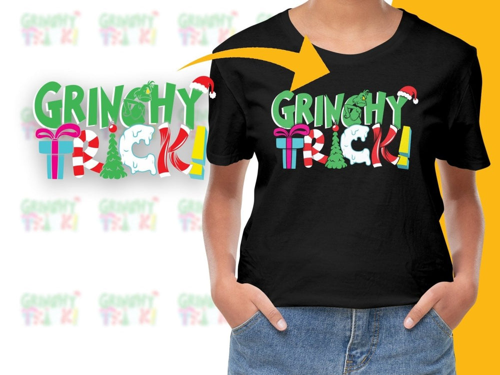 Grinch Christmas Themed Festive Graphic PNG File - Teepew