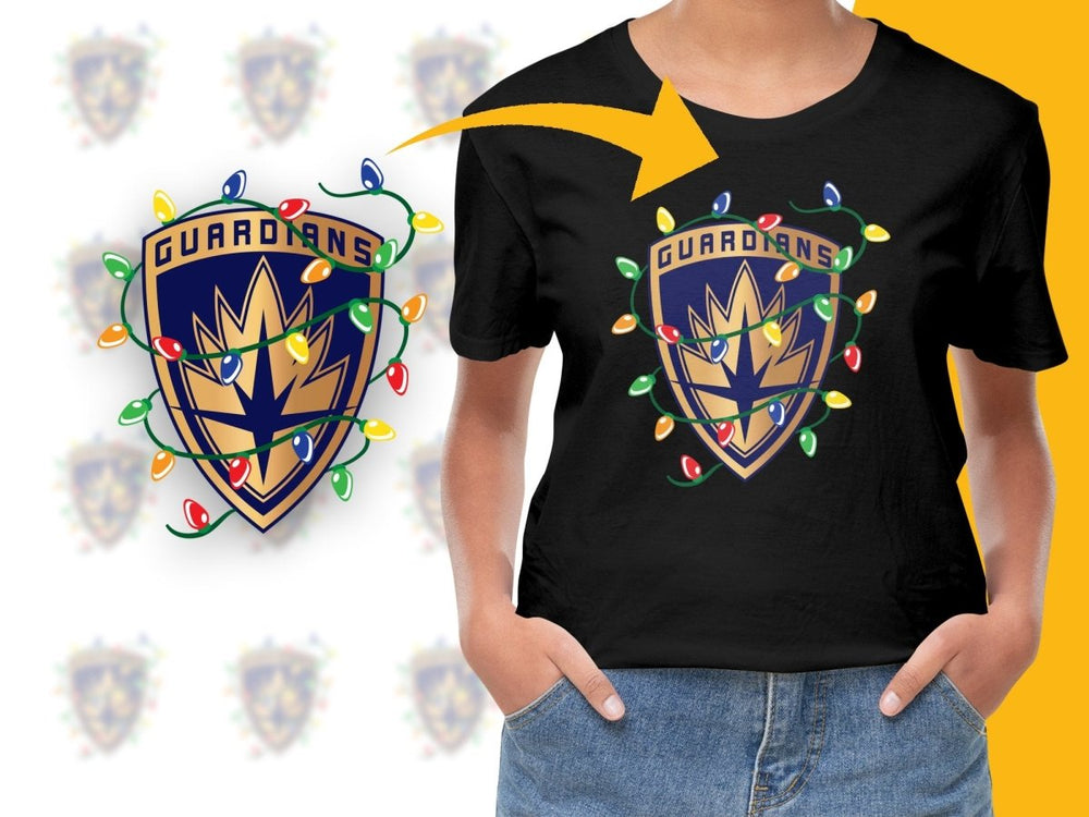 Guardians Shield Christmas Lights Digital product - Teepew