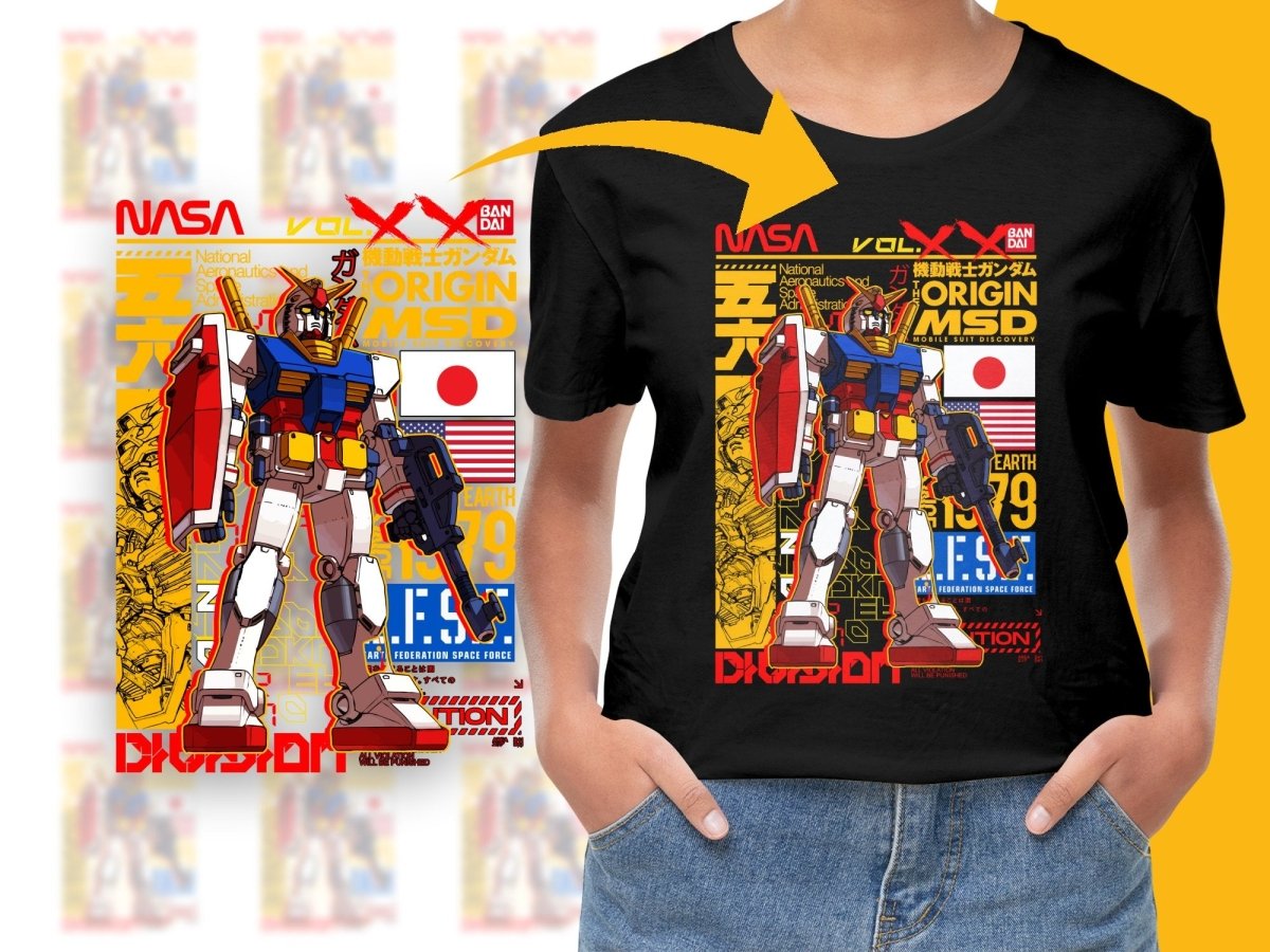 Gundam Char Aznable NASA Federation Space PNG File - Teepew