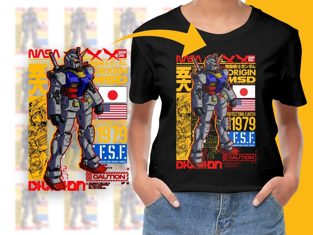 Gundam Origin Protecting Earth 1979 PNG File - Teepew