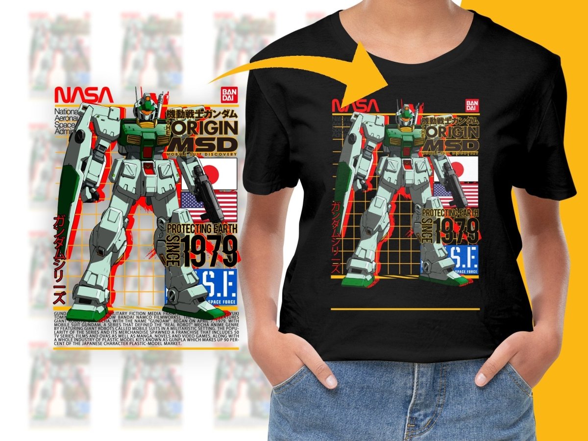 Gundam Protecting Earth Since 1979 PNG File - Teepew