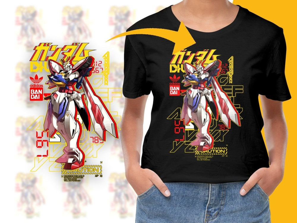 Gundam Sport Brand Bandai Collaboration Graphic PNG File - Teepew