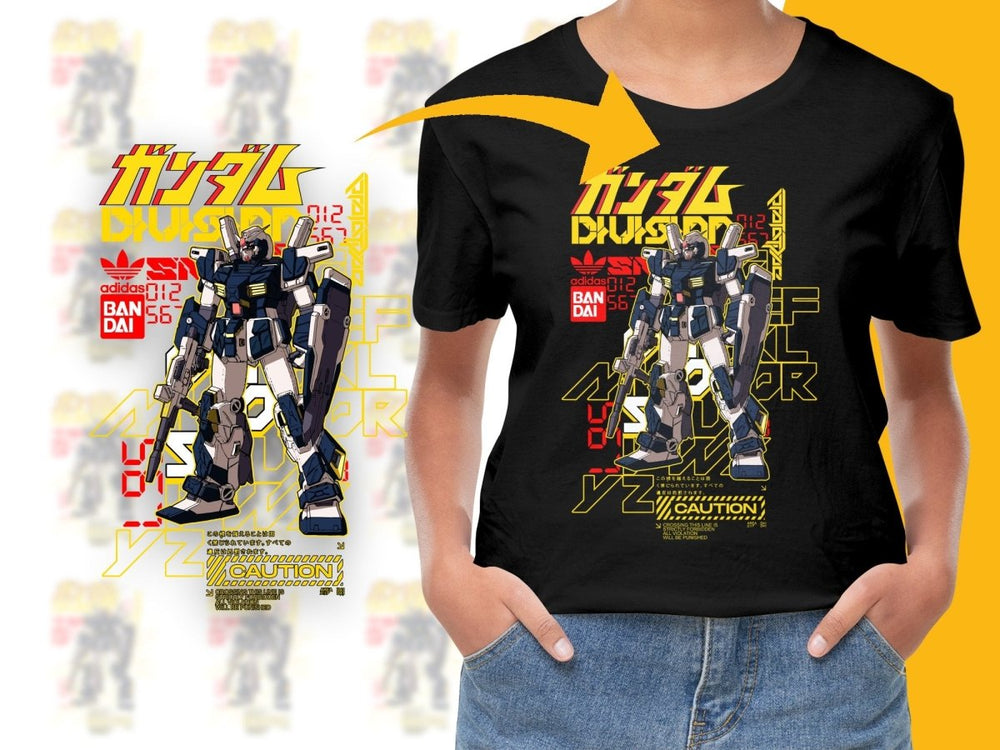 Gundam Sport Brand Bandai Graphic Design PNG File - Teepew
