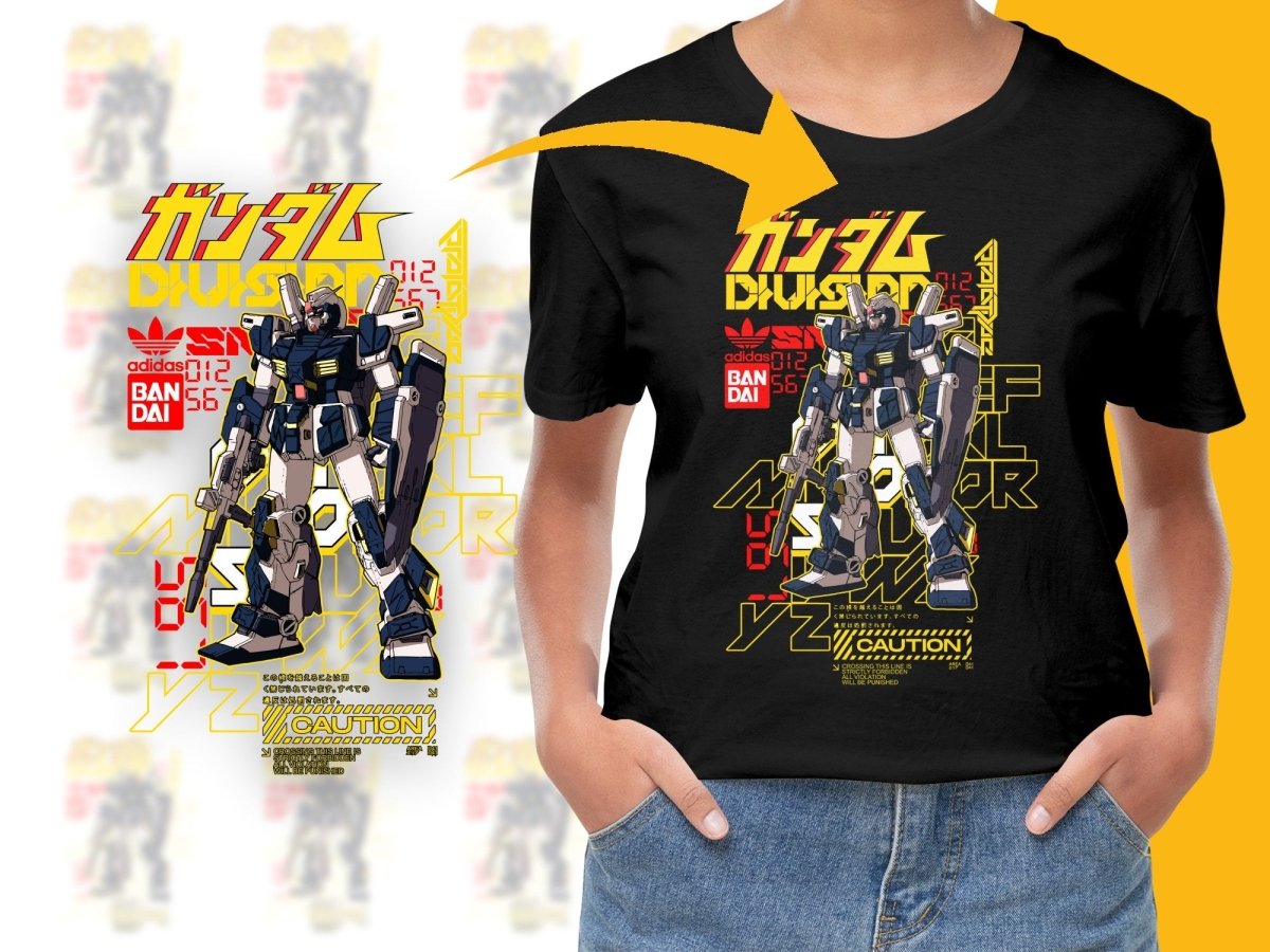 Gundam Sport Brand Bandai Graphic Design PNG File - Teepew