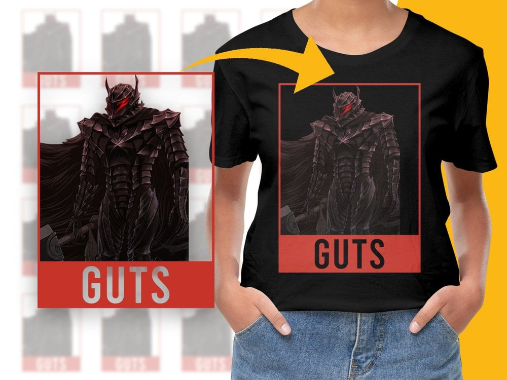 Guts Anime Character PNG File - Teepew