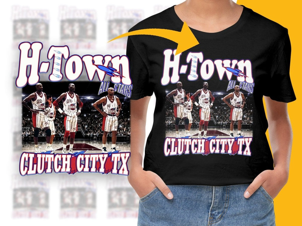 H - Town All Stars Clutch City TX PNG File - Teepew