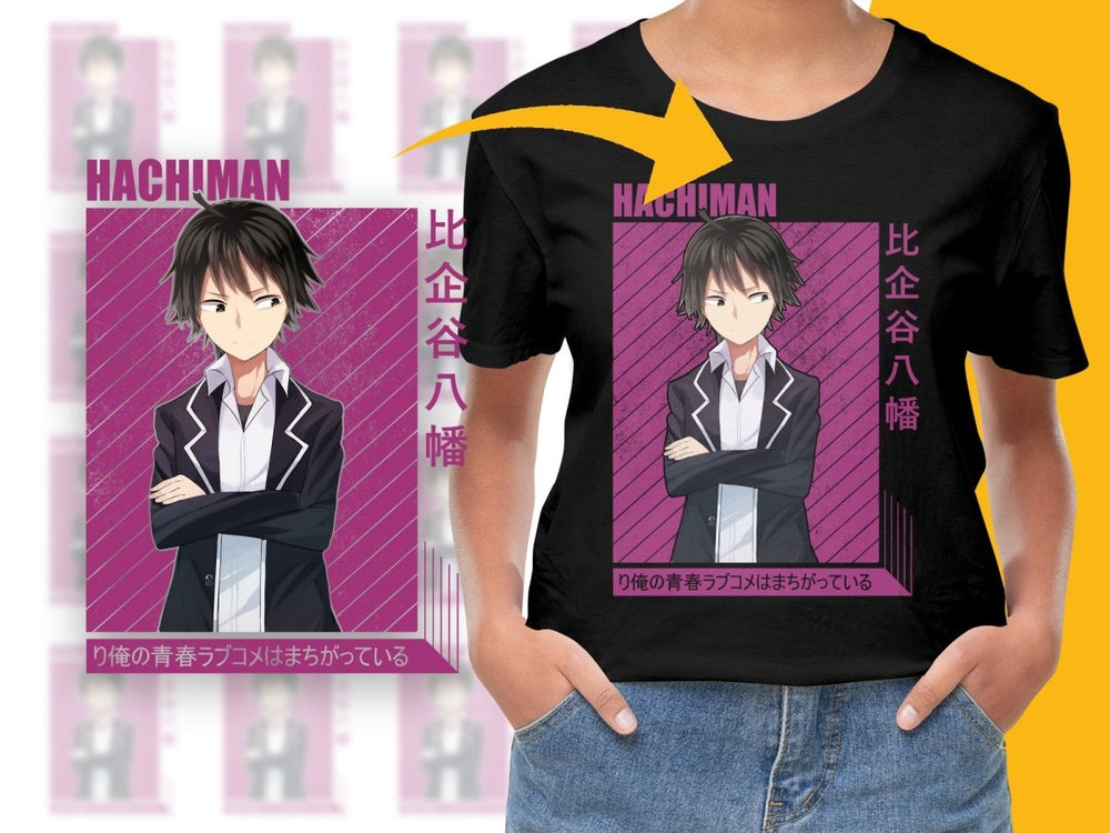 Hachiman Anime Character PNG File - Teepew