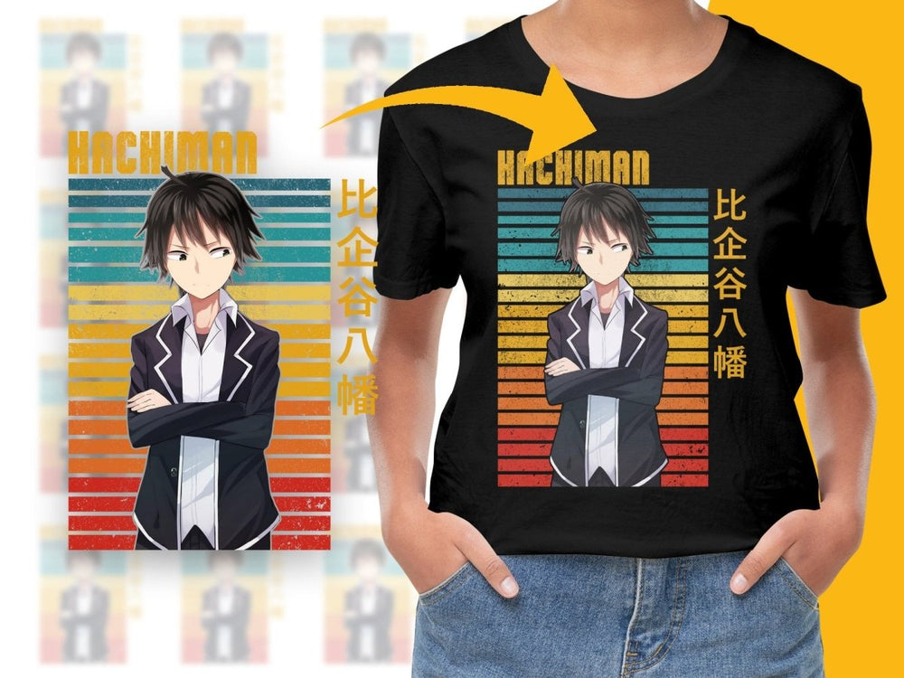 Hachiman Hikigaya PNG File Anime Digital - Teepew