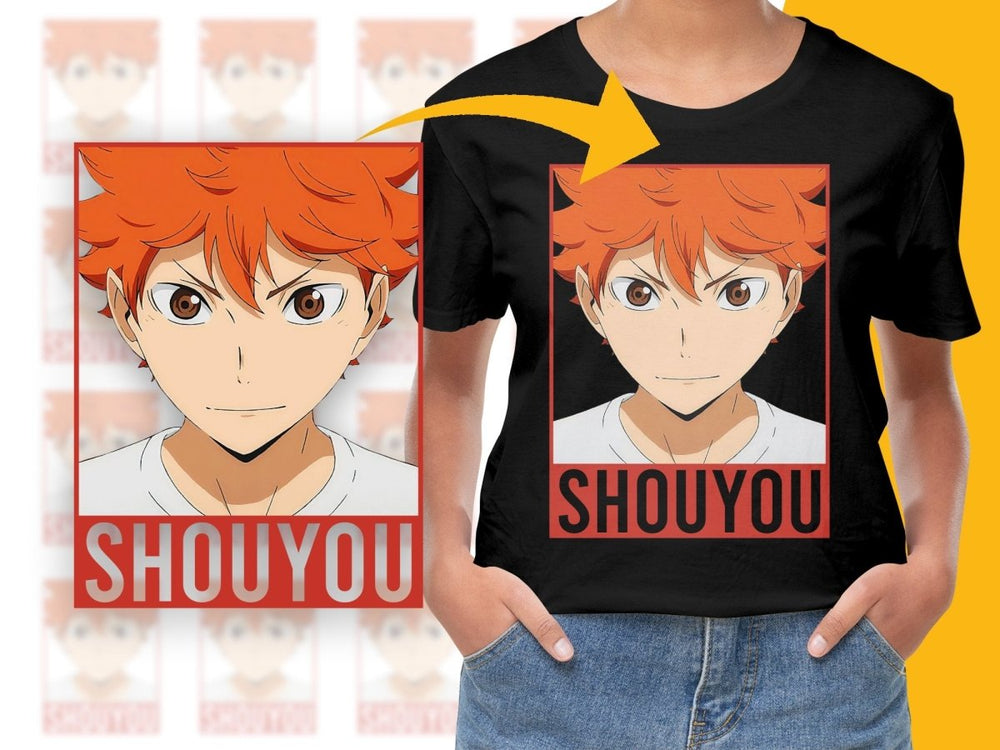 Haikyuu Shouyou Hinata Anime Character PNG Digital - Teepew