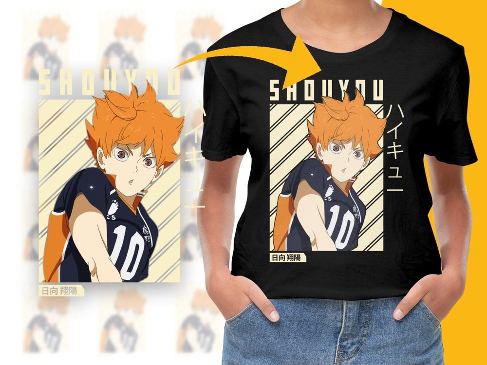 Haikyuu Shouyou Volleyball Character PNG Digital - Teepew